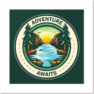 Adventure Awaits Posters and Art